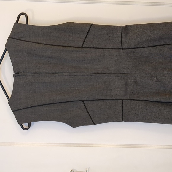 3/$25 H&M gray office sheath dress - Picture 4 of 4